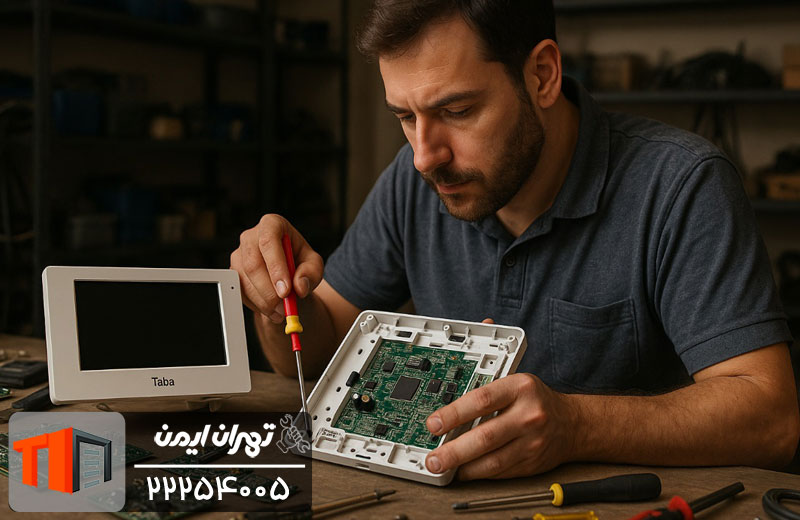 خدمات نمایندگی آیفون تصویری تابا در کرج 