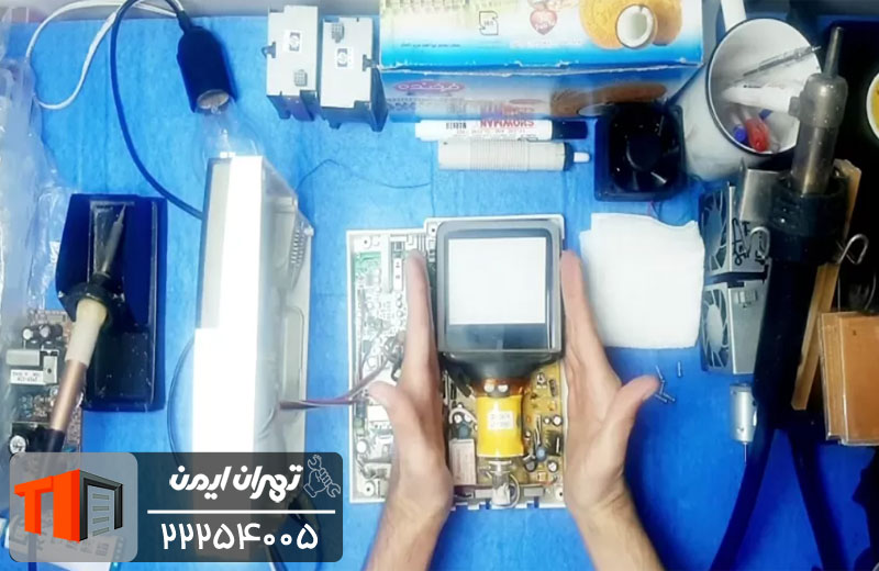 خدمات در محل آیفون تصویری تابا در کرج 