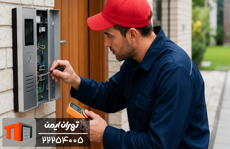 خدمات نمایندگی آیفون تصویری تابا در شهریار 