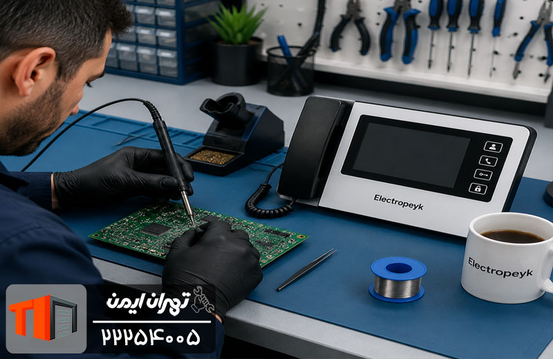 خدمات در محل آیفون تصویری الکتروپیک در شهریار 