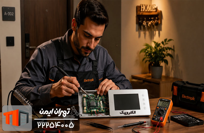 خدمات در محل آیفون تصویری الکتروپیک در ورامین 