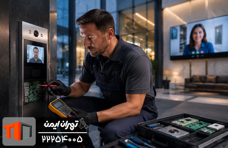 رایج ترین خرابی های آیفون تصویری آکووکس