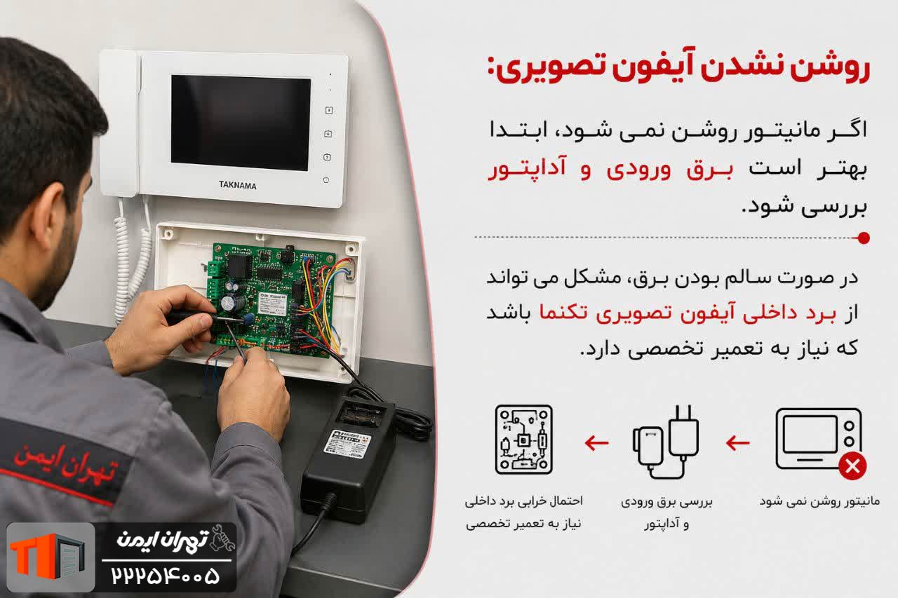 باز نشدن درب ساختمان 