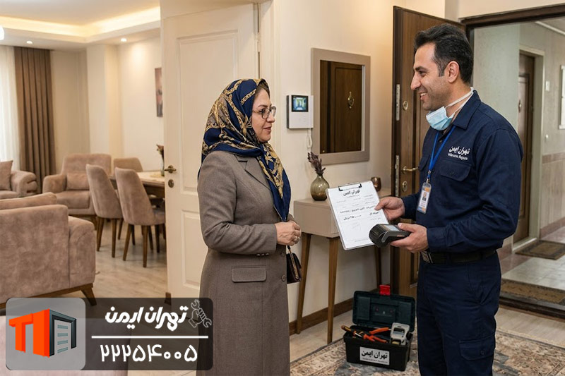 هزینه تعمیر آیفون تصویری سیماران در نمایندگی کرج 