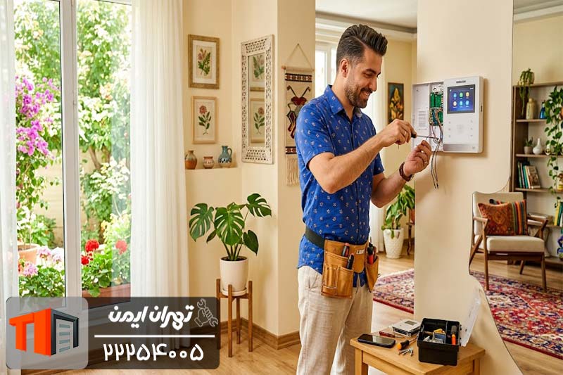 خدمات در محل آیفون تصویری سیماران در اندیشه 